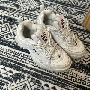 Fila Off-White Athletic Shoes